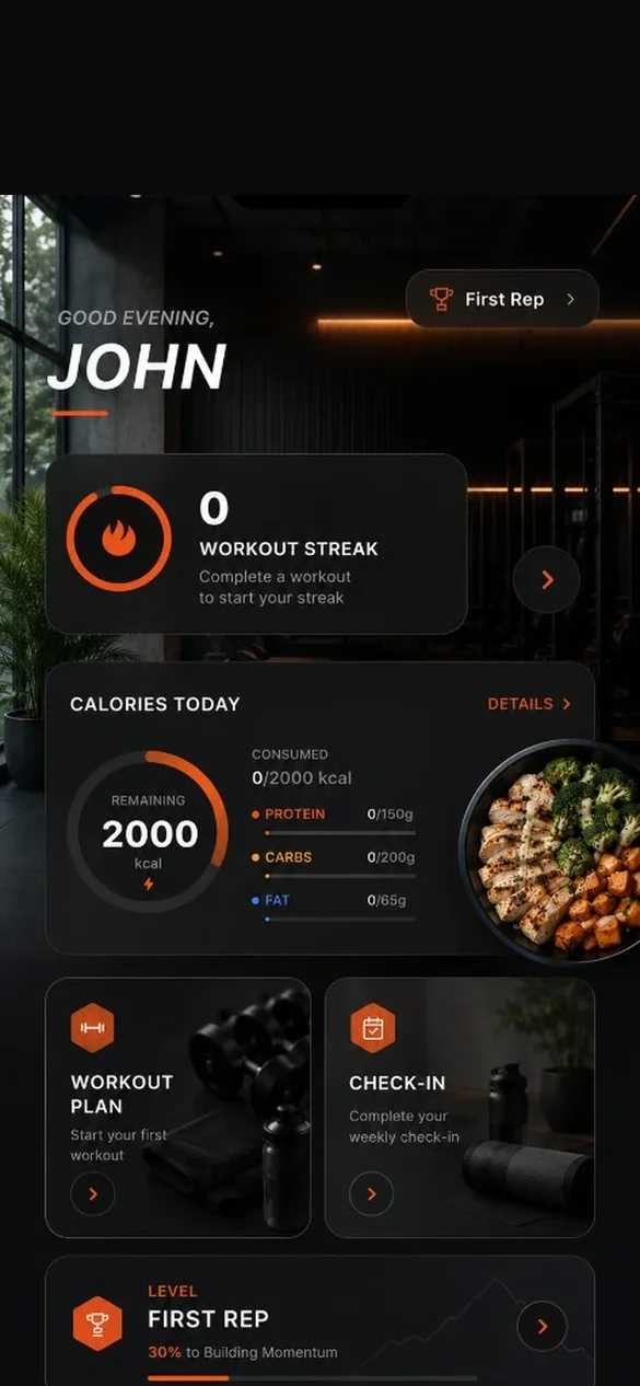 Shredded — app, logget ind